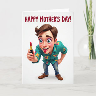 Whimsical Mothers Day Art Card