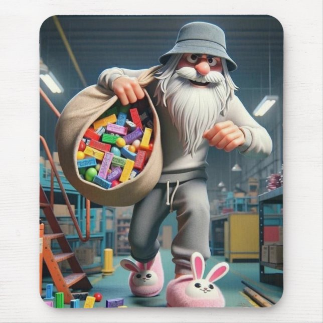 Whimsical mouse pad (Front)