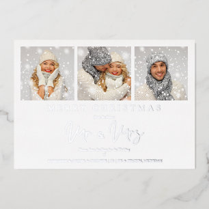 Whimsical MR & MRS Christmas Wedding 3 Photos