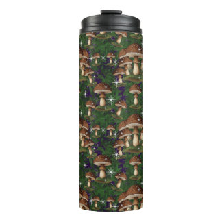 Whimsical Mushroom Forest - Enchanting Nature  Thermal Tumbler