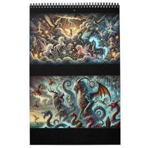 Whimsical, mysterious with Festiveness in the Air Calendar