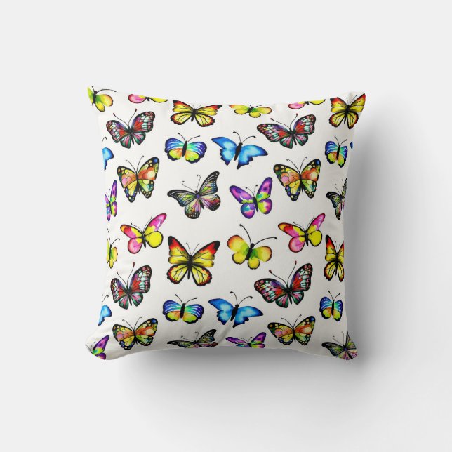 Whimsical Nature Inspired Decorative Cushion  (Front)