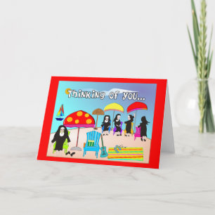 Whimsical Nun Art Gifts & Cards