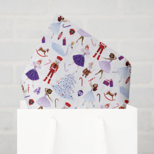 Whimsical Nutcracker Christmas Tissue Paper