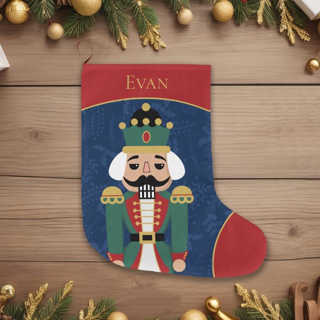 Whimsical Nutcracker  Large Christmas Stocking (Creator Uploaded)