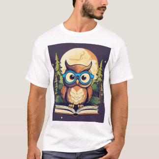 Whimsical Owl Wonderland T-Shirt