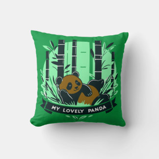 Whimsical Panda Gifts: Adorable Designs & Artwork Cushion