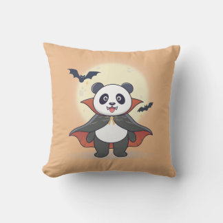 Whimsical Panda Wizard with Magic Hat Cushion