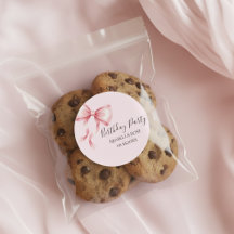 Whimsical Pink Bow Birthday Party