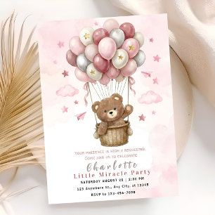 Whimsical Pooh & Friends Birthday Invitation