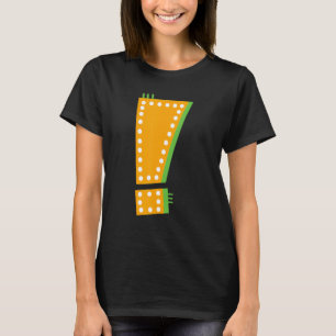 Whimsical Punctuation Question Mark T-Shirt