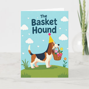 Whimsical Pup Birthday Card
