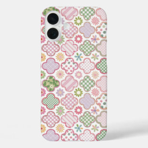 Whimsical Quatrefoil Charm iPhone 16 Plus Case