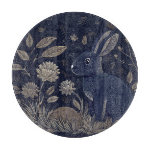 Whimsical Rabbit Cutting Board
