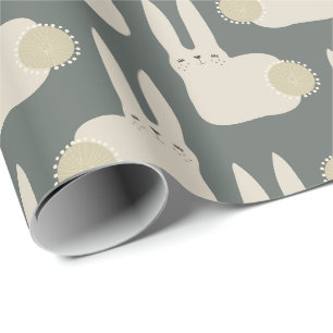 Whimsical Rabbit Wrapping Paper