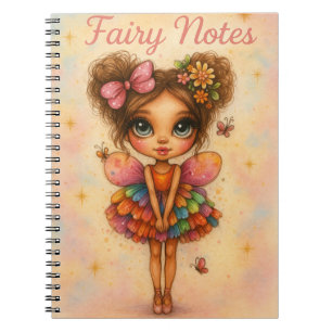 Whimsical Rainbow Fairy Notes Journal