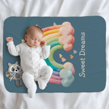 Whimsical Rainbow in Cloud Personalised