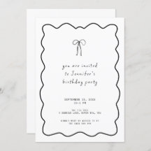 Whimsical Ribbon Bow Birthday Party