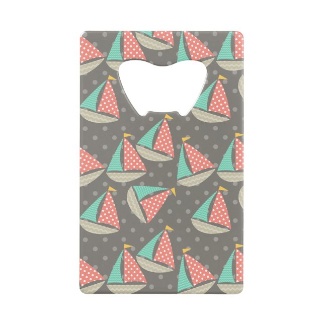 Whimsical Sailboats (Front)