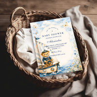 Whimsical Sailor Bear Baby Shower