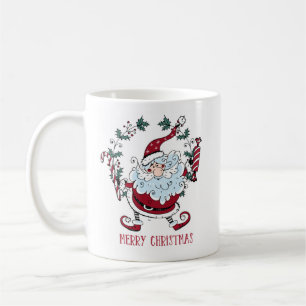 Whimsical Santa Claus Coffee Mug