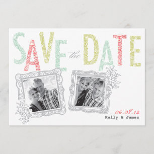 Whimsical Save the Date