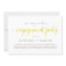 Whimsical Script Photo Engagement Party Invitation