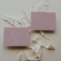 Whimsical Script | Rose Best Man Proposal Card