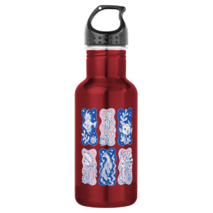 Whimsical Sea Creatures 532 Ml Water Bottle