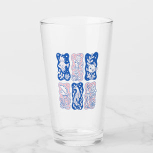 Whimsical Sea Creatures Glass