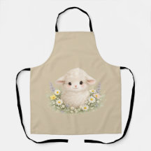 Whimsical Sheep and Wildflowers for a Charming