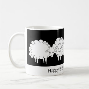 Whimsical Sheep Mug