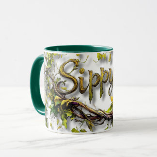 Whimsical Sippy Nature Mug