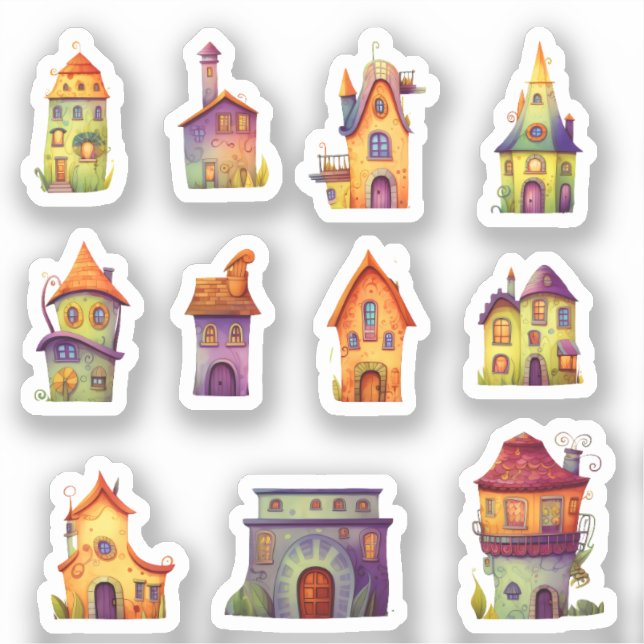 Whimsical small houses (Front)