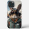 Whimsical Snowboarding Bunny