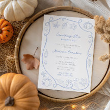 Whimsical Something Blue Before I Do Bridal Shower
