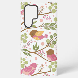 Whimsical Spring Garden with Robins Samsung Galaxy Case