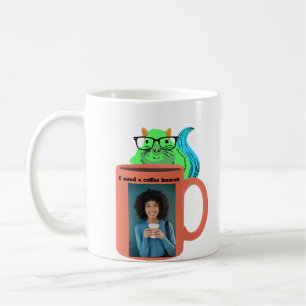 Whimsical Squirrel Theme Coffee Mug