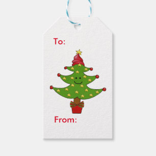 Whimsical Star Tree Gift Tags