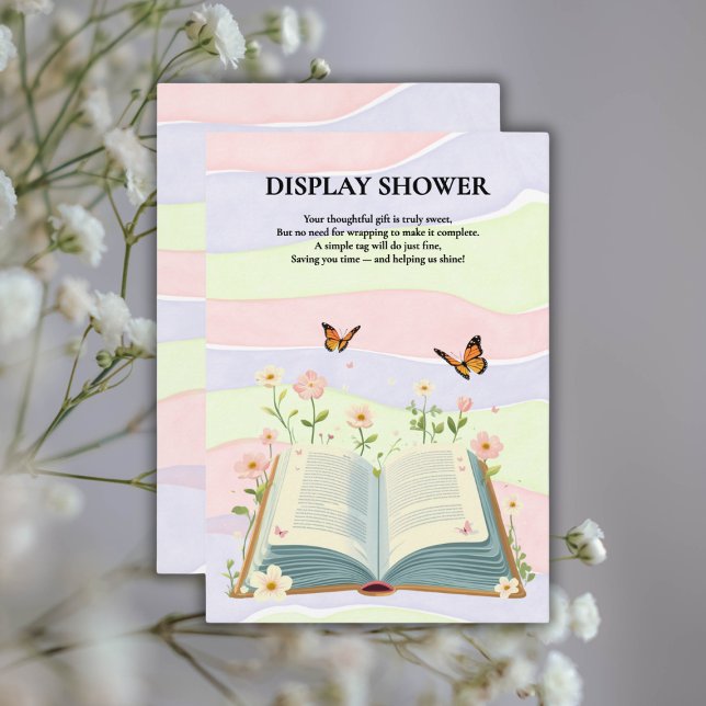 Whimsical Storybook Baby Shower Enclosure Card (Creator Uploaded)