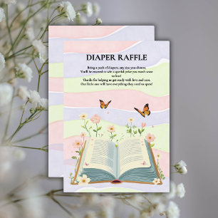 Whimsical Storybook Baby Shower Enclosure Card