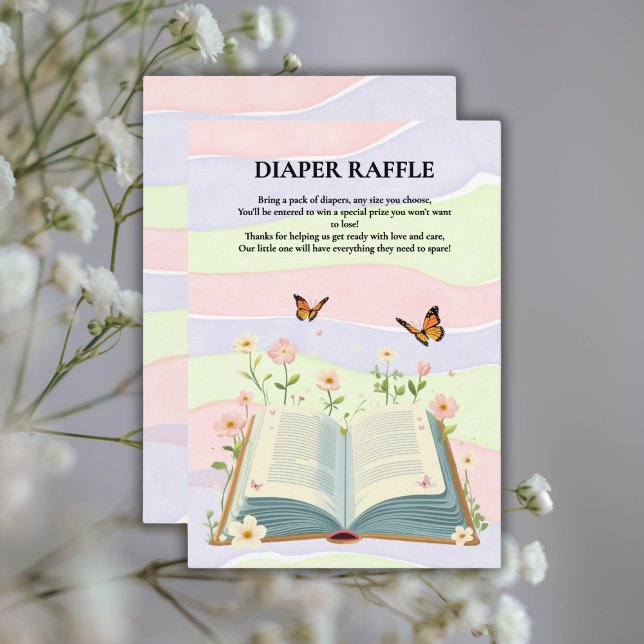 Whimsical Storybook Baby Shower Enclosure Card (Creator Uploaded)