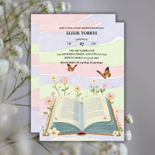 Whimsical Storybook Baby Shower Invitation