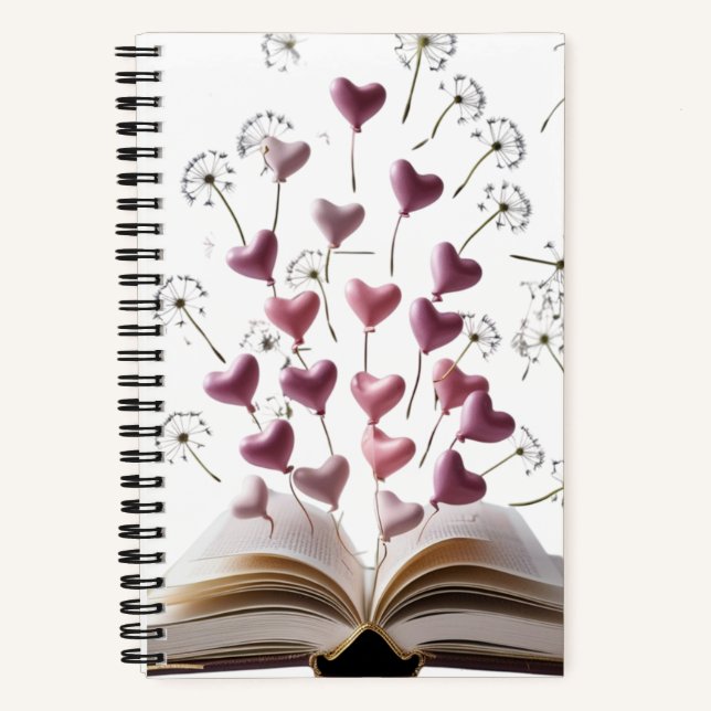 Whimsical Storybook Spiral Notebook - Aesthetic  (Front)