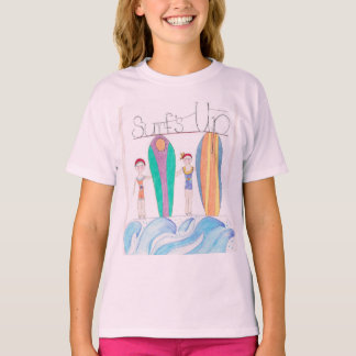 Whimsical Surfs Up Tee for kids