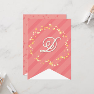 Whimsical Sweet Fairy Princess Girl Birthday Party Card