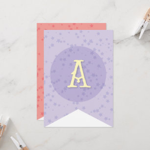 Whimsical Sweet Fairy Princess Girl Birthday Party Card