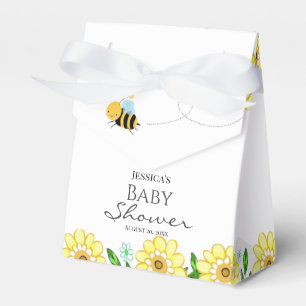 Whimsical Sweet Honey Bee Baby Shower Favour Box