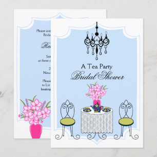 Whimsical Tea Party Invitation - Customised V2