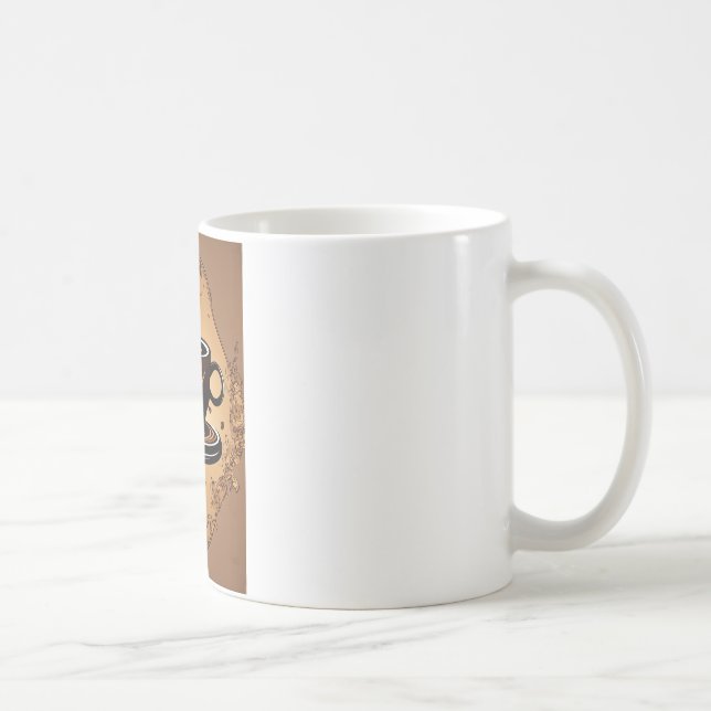 Whimsical Teacups Haven Coffee Mug (Right)